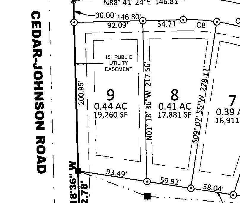 0.44 Acres of Residential Land for Sale in Springdale Township, Iowa
