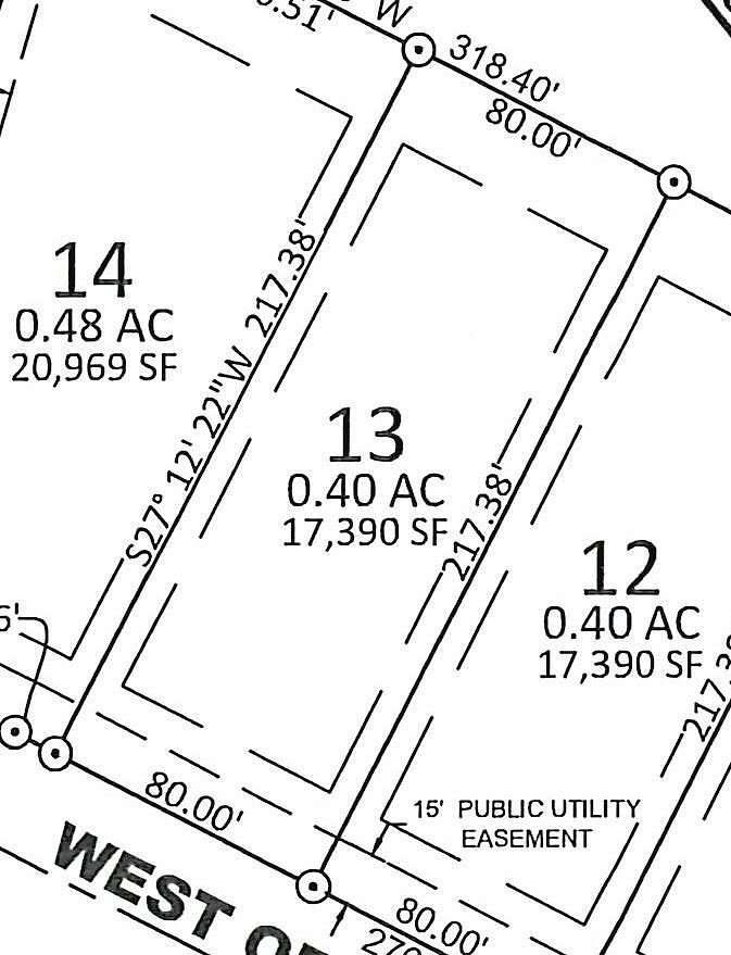 0.4 Acres of Residential Land for Sale in West Branch, Iowa