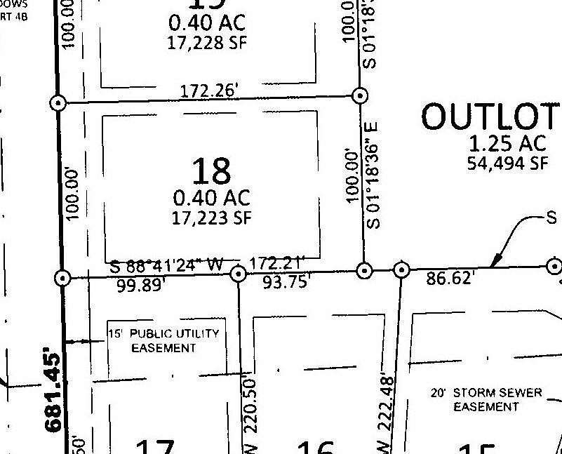 0.4 Acres of Residential Land for Sale in Springdale Township, Iowa