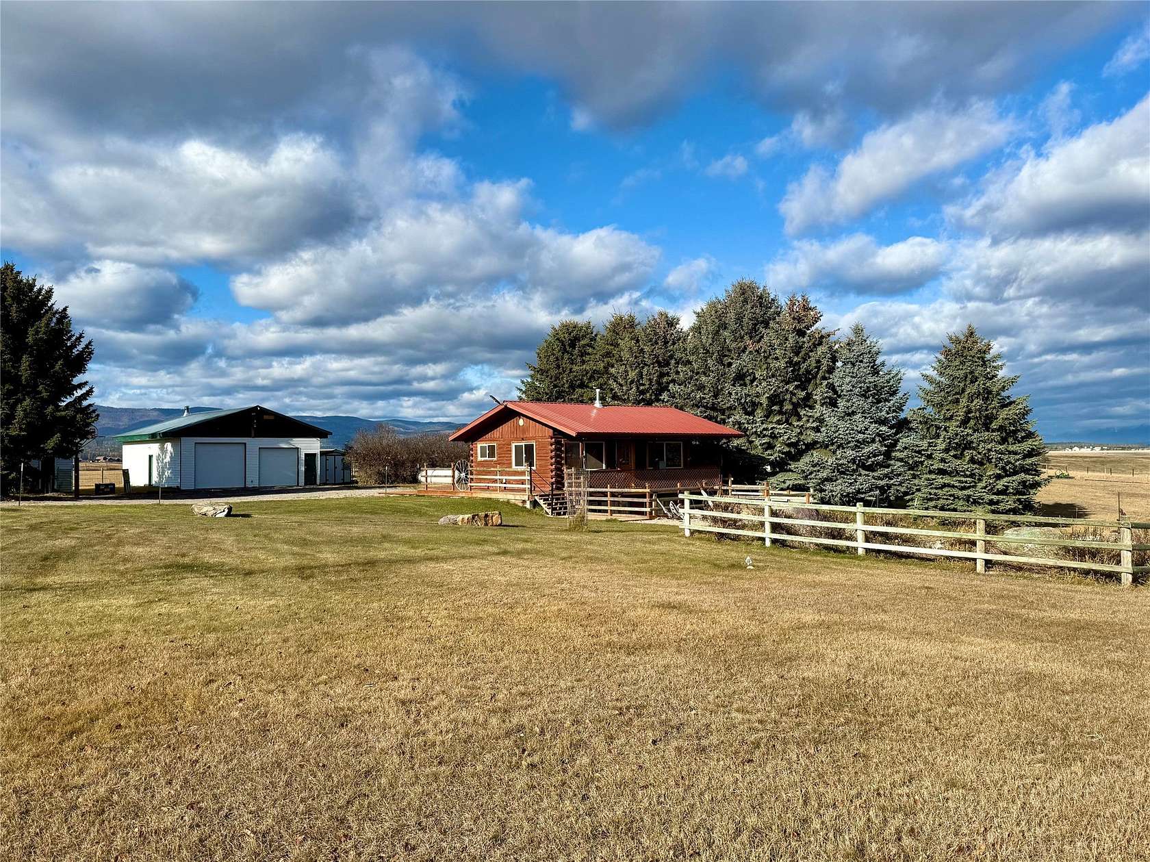 3 Acres of Residential Land with Home for Sale in Kalispell, Montana