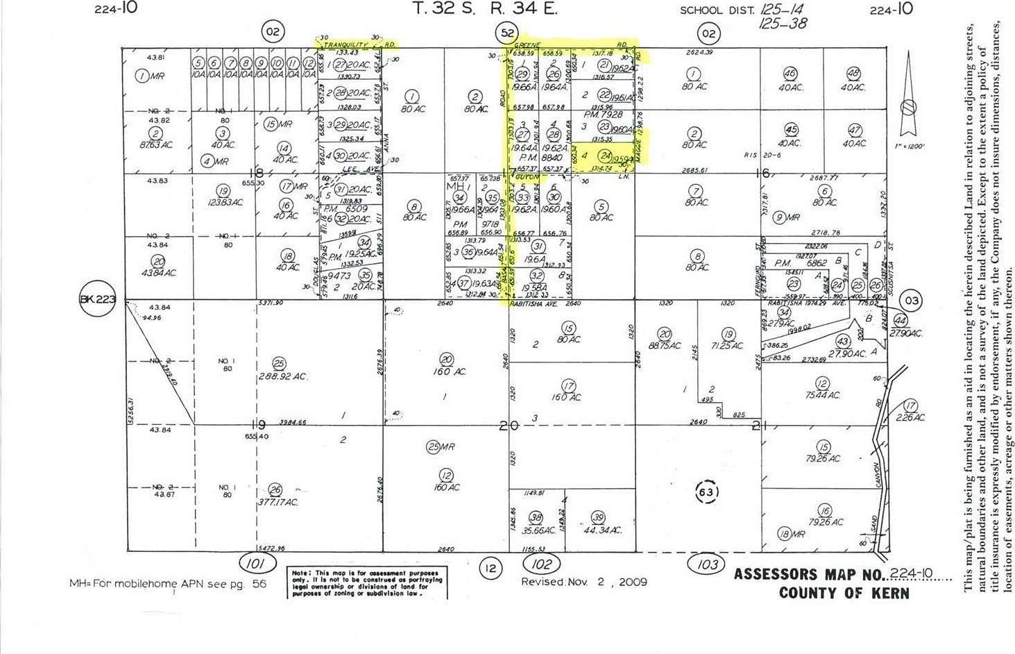 19.6 Acres of Land for Sale in Tehachapi, California