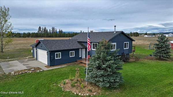 5.1 Acres of Land with Home for Sale in Athol, Idaho