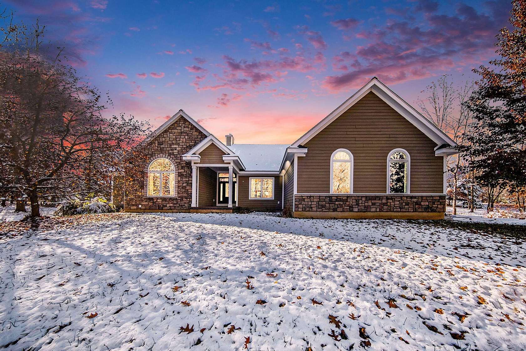 4.53 Acres of Residential Land with Home for Sale in Horton, Michigan