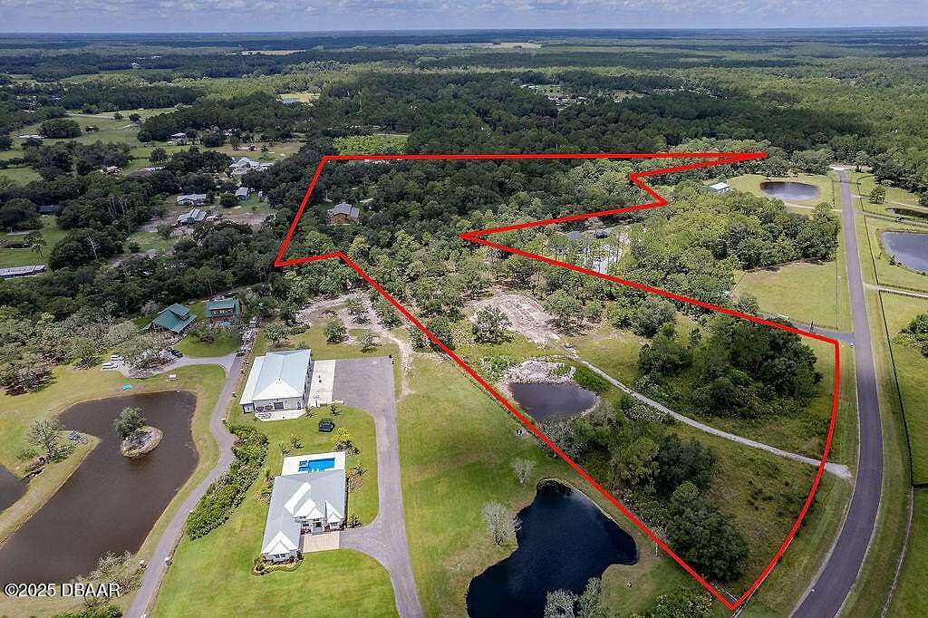 6 Acres of Land with Home for Sale in New Smyrna Beach, Florida