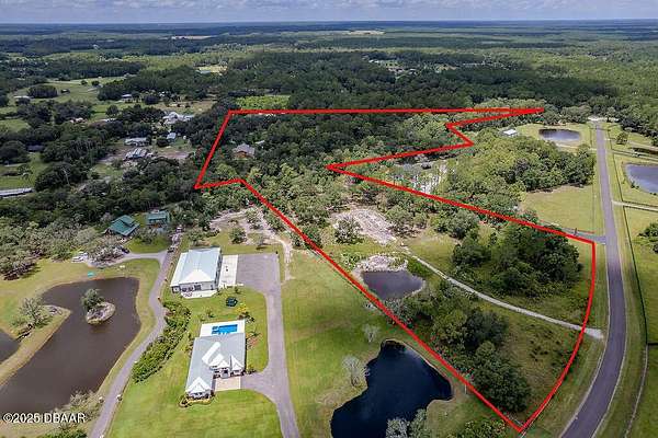 6 Acres of Land with Home for Sale in New Smyrna Beach, Florida