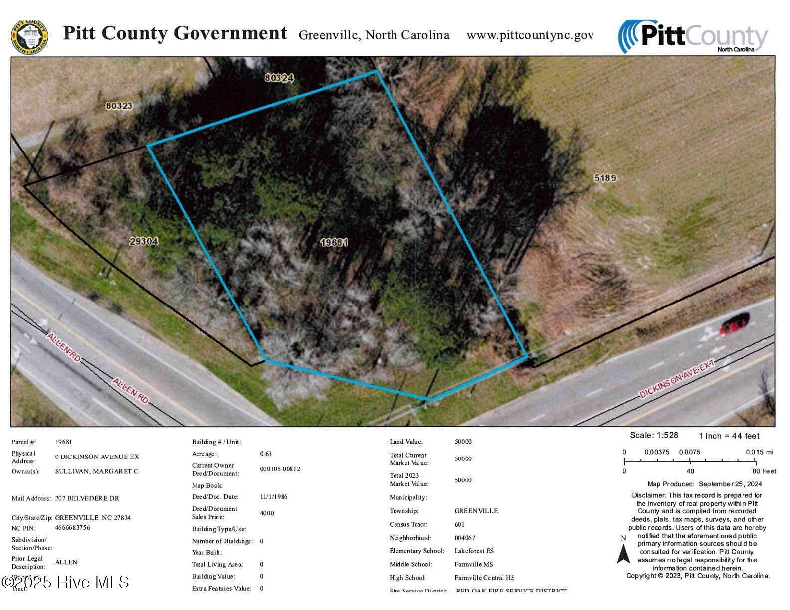 0.63 Acres of Residential Land for Sale in Greenville, North Carolina