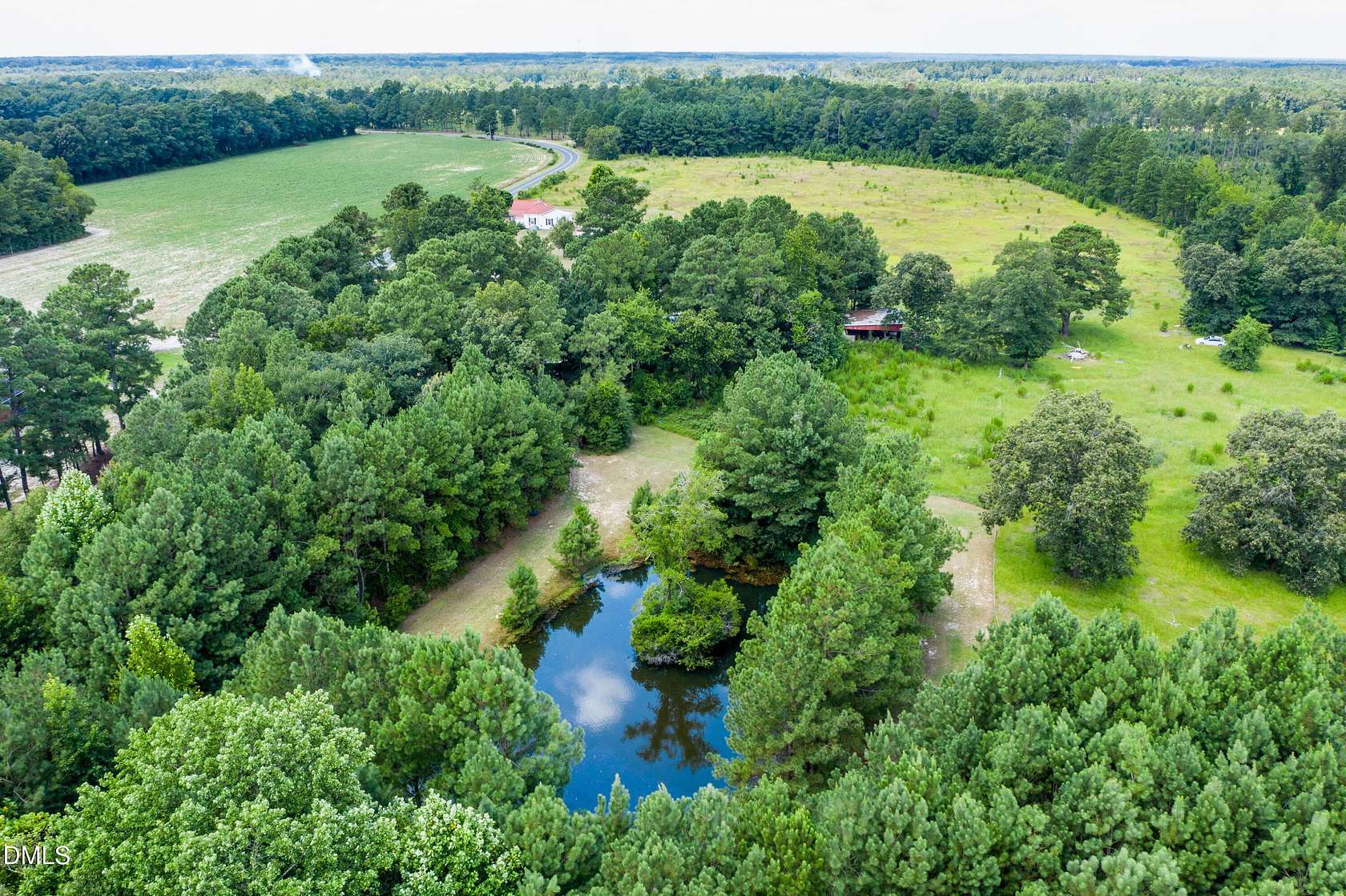 19.9 Acres of Land with Home for Sale in Garland, North Carolina