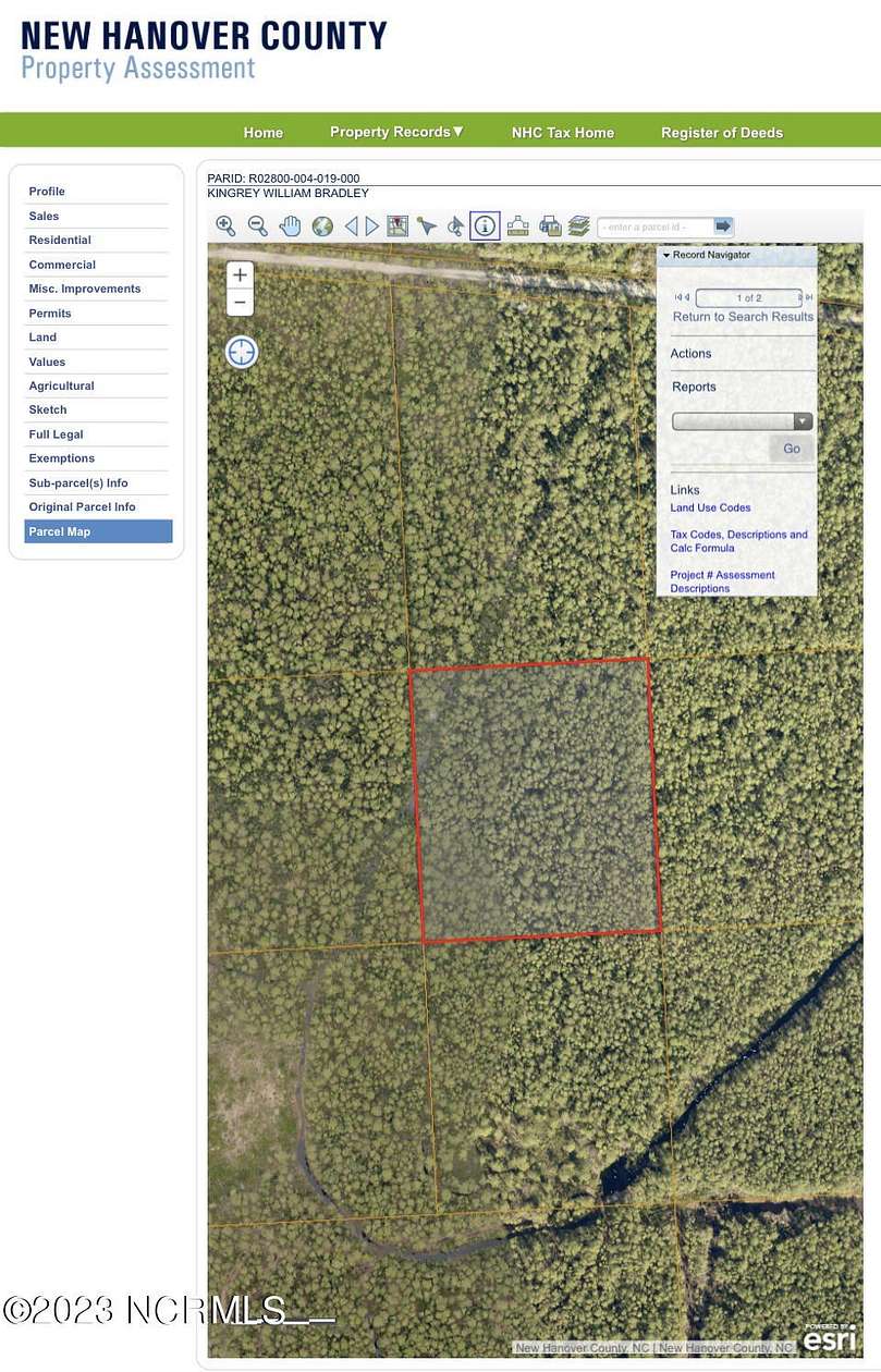 5.55 Acres of Residential Land for Sale in Wilmington, North Carolina