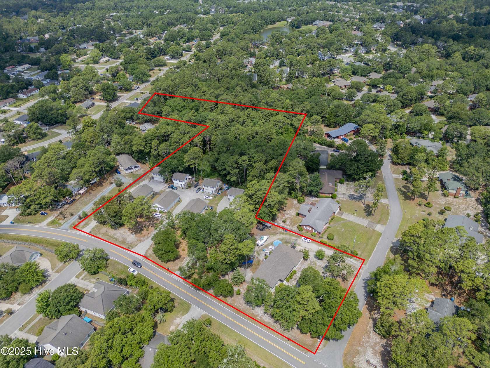 4.36 Acres of Residential Land with Home for Sale in Wilmington, North Carolina