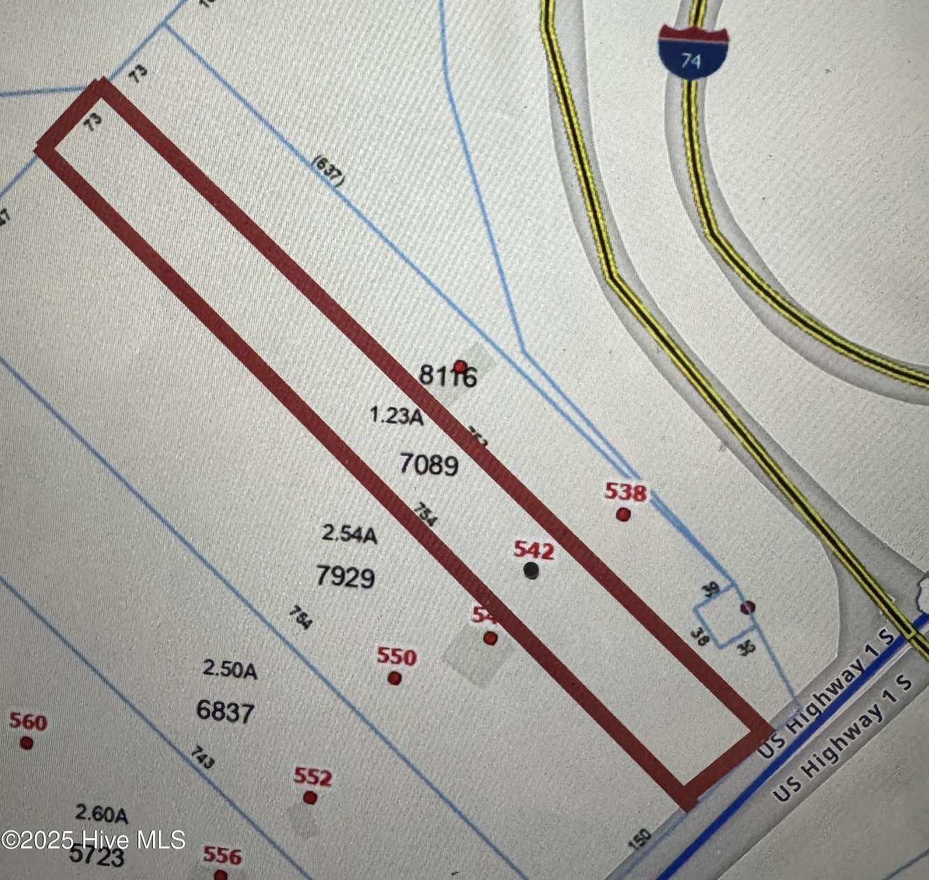 0.95 Acres of Commercial Land for Sale in Rockingham, North Carolina