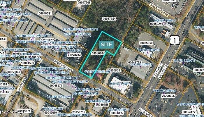 1.3 Acres of Commercial Land for Lease in Southern Pines, North Carolina