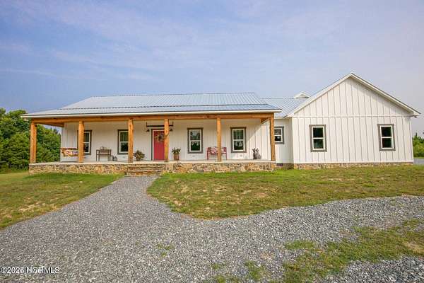 21.1 Acres of Recreational Land with Home for Sale in Biscoe, North Carolina