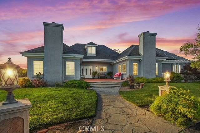 9.6 Acres of Land with Home for Sale in San Luis Obispo, California