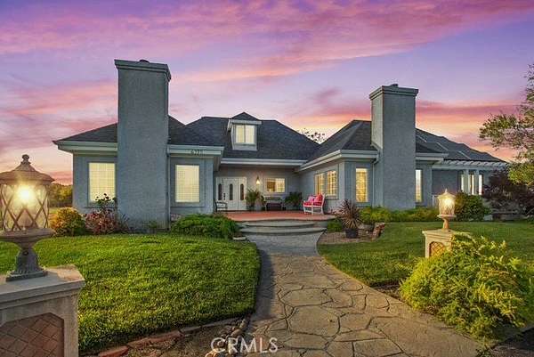 9.6 Acres of Land with Home for Sale in San Luis Obispo, California