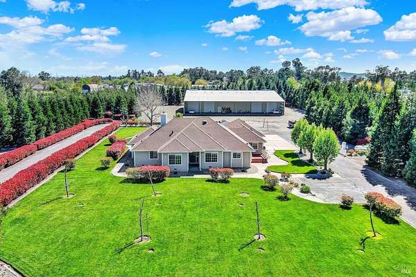 5.7 Acres of Land with Home for Sale in Vacaville, California