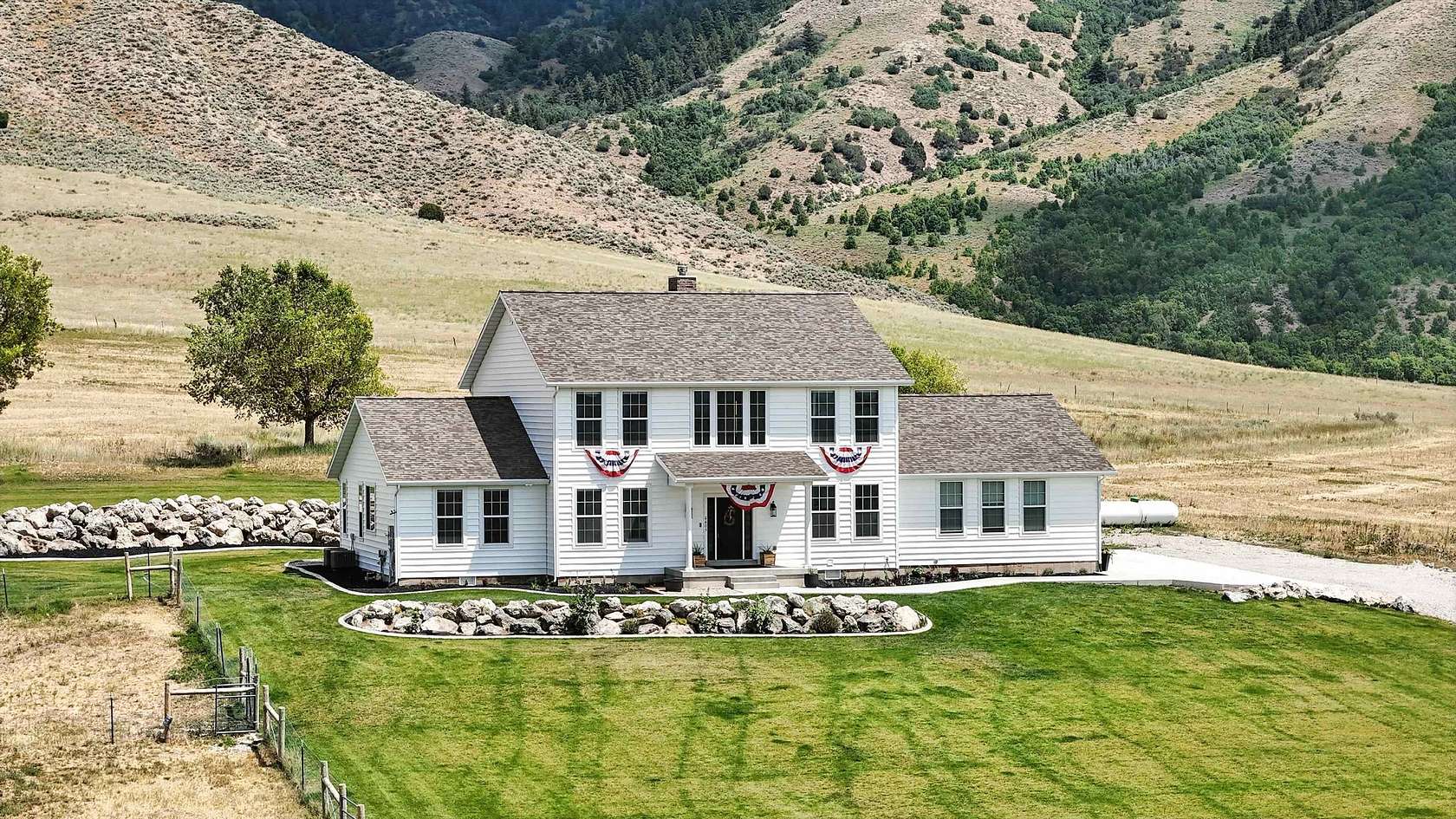 4.6 Acres of Residential Land with Home for Sale in Malad City, Idaho