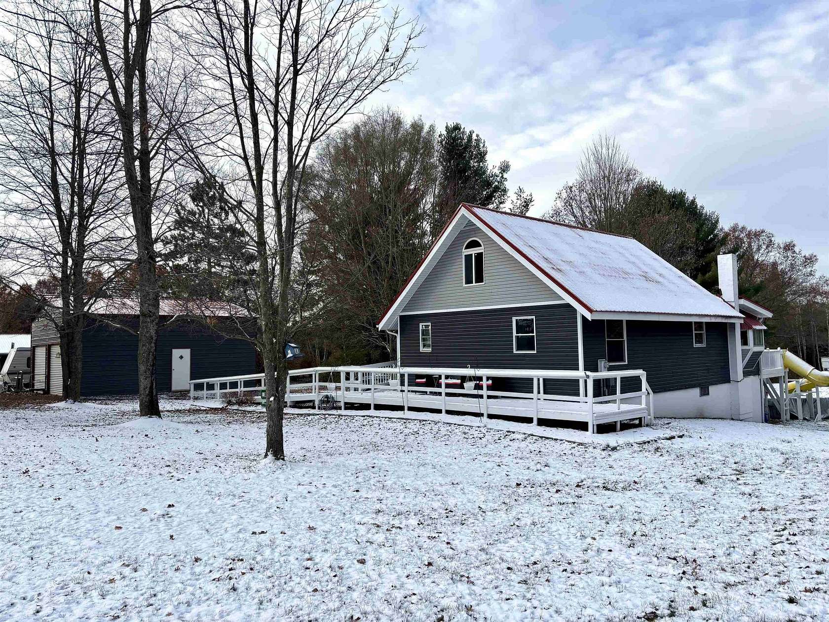 5.69 Acres of Residential Land with Home for Sale in Farwell, Michigan