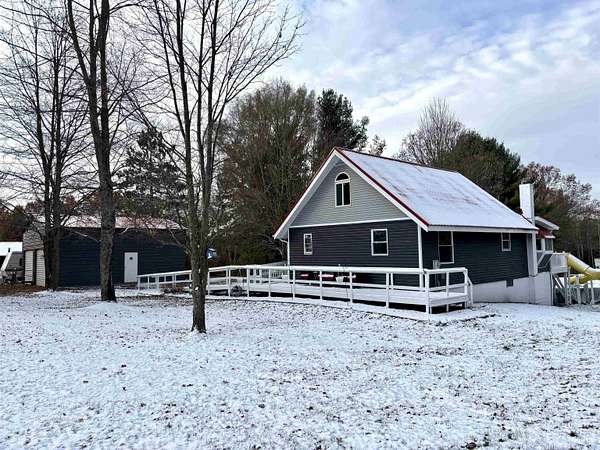 5.69 Acres of Residential Land with Home for Sale in Farwell, Michigan