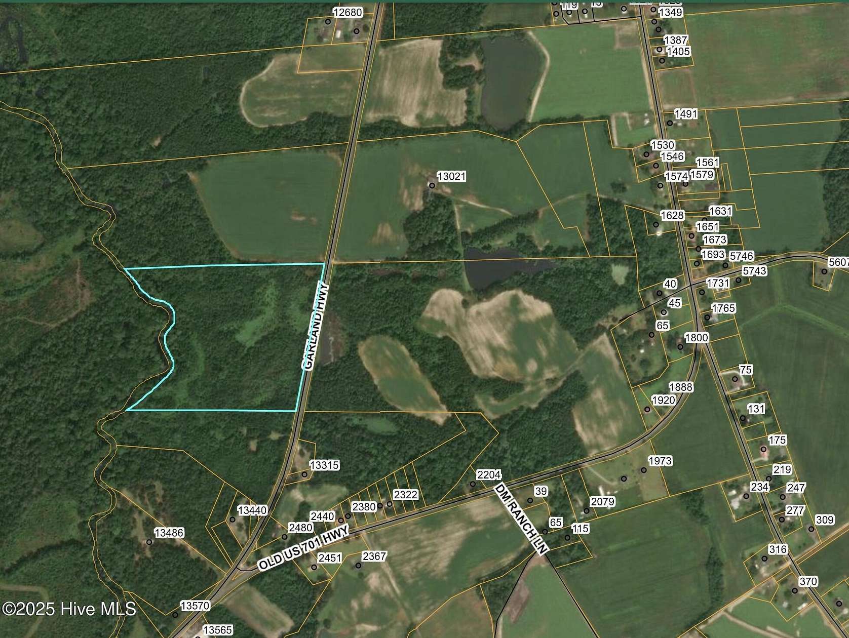 28 Acres of Recreational Land & Farm for Sale in Ingold, North Carolina