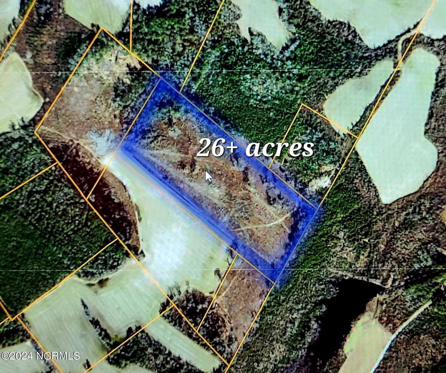 26.6 Acres of Agricultural Land for Sale in Garland, North Carolina