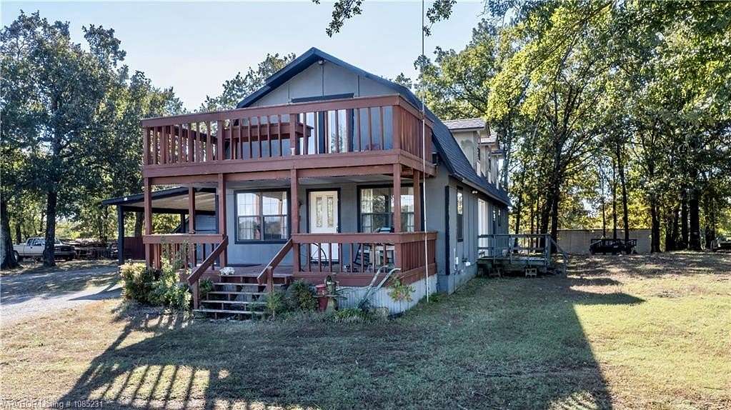 4 Acres of Land with Home for Sale in Muldrow, Oklahoma