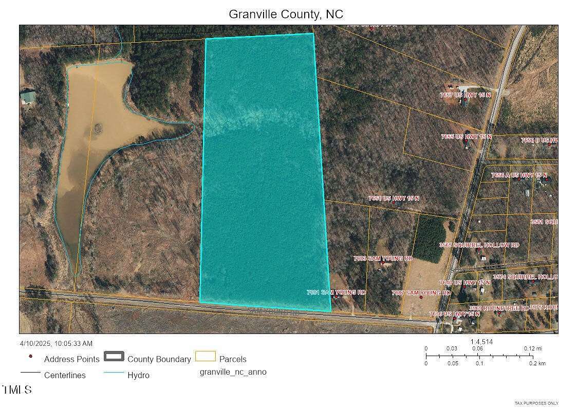 27.5 Acres of Agricultural Land for Sale in Oxford, North Carolina
