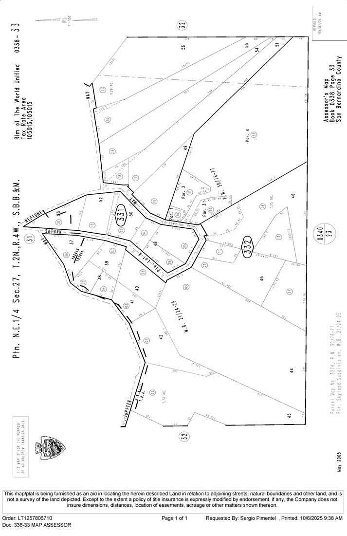 0.32 Acres of Land for Sale in Crestline, California