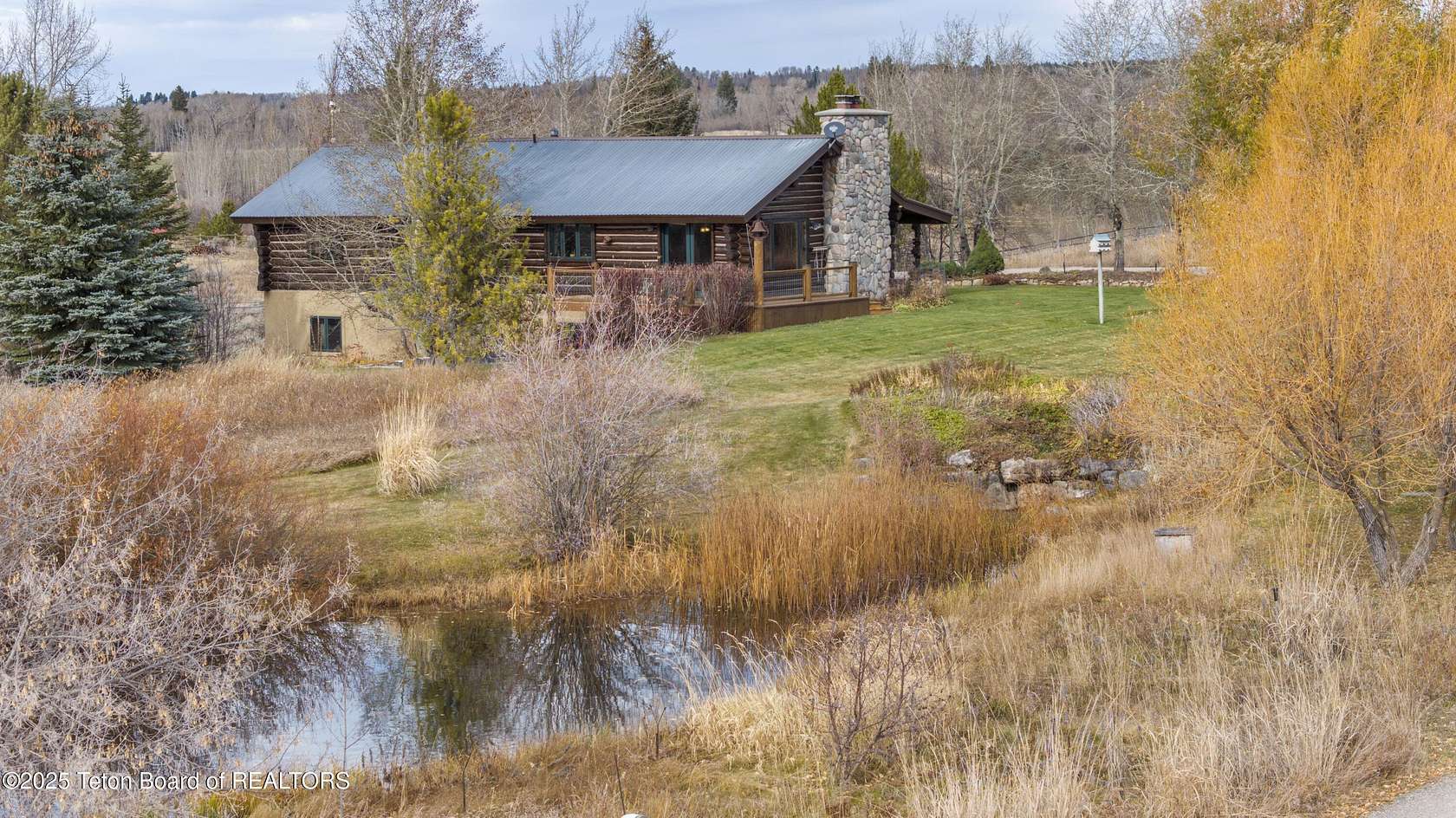 4.9 Acres of Residential Land with Home for Sale in Tetonia, Idaho