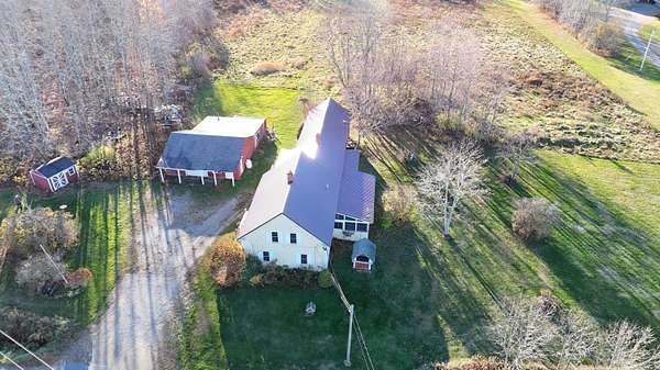 5.1 Acres of Residential Land with Home for Sale in Thorndike, Maine