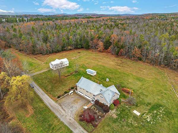 5 Acres of Residential Land with Home for Sale in Belgrade, Maine