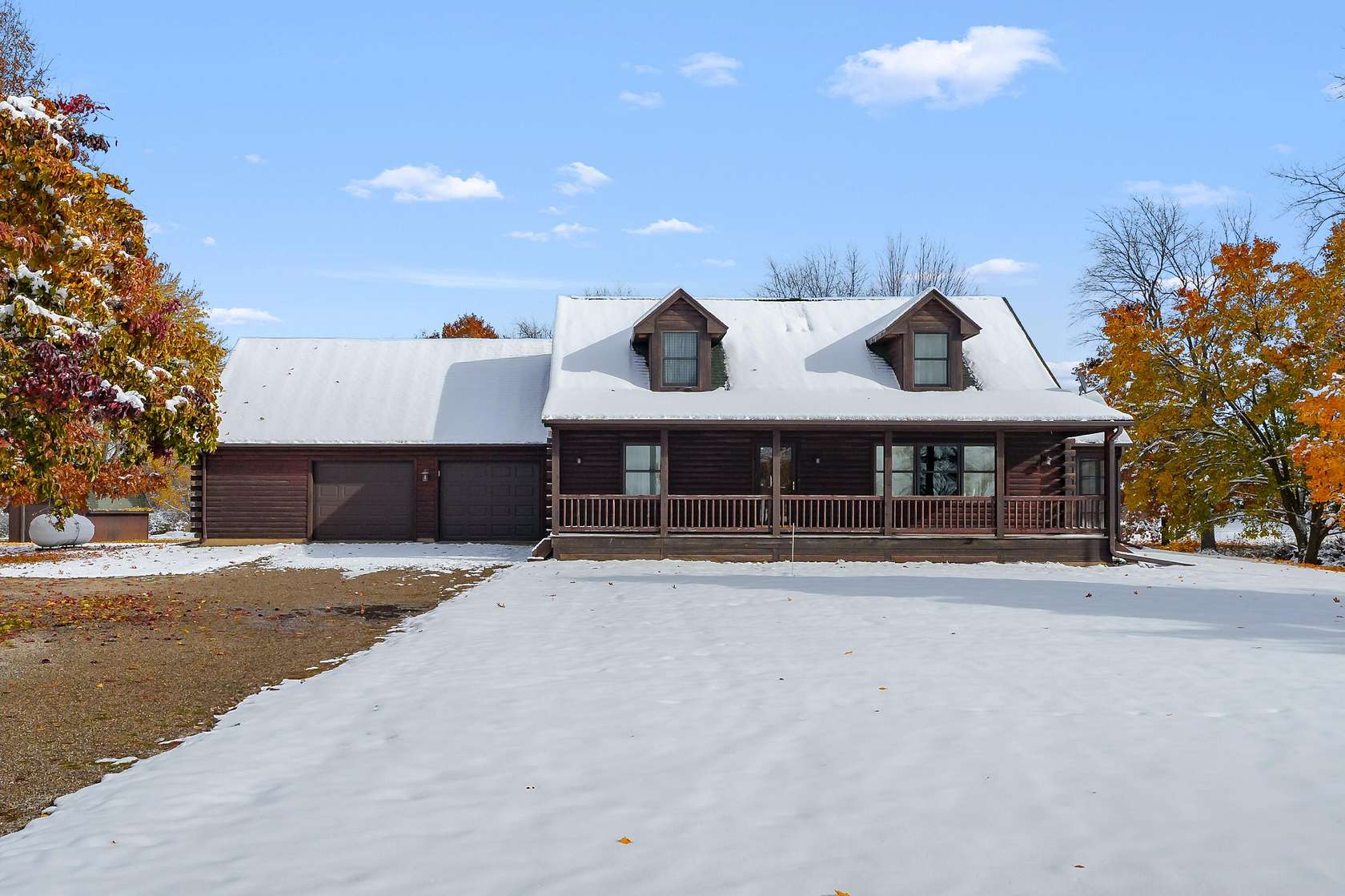 10.3 Acres of Land with Home for Sale in Schoolcraft, Michigan