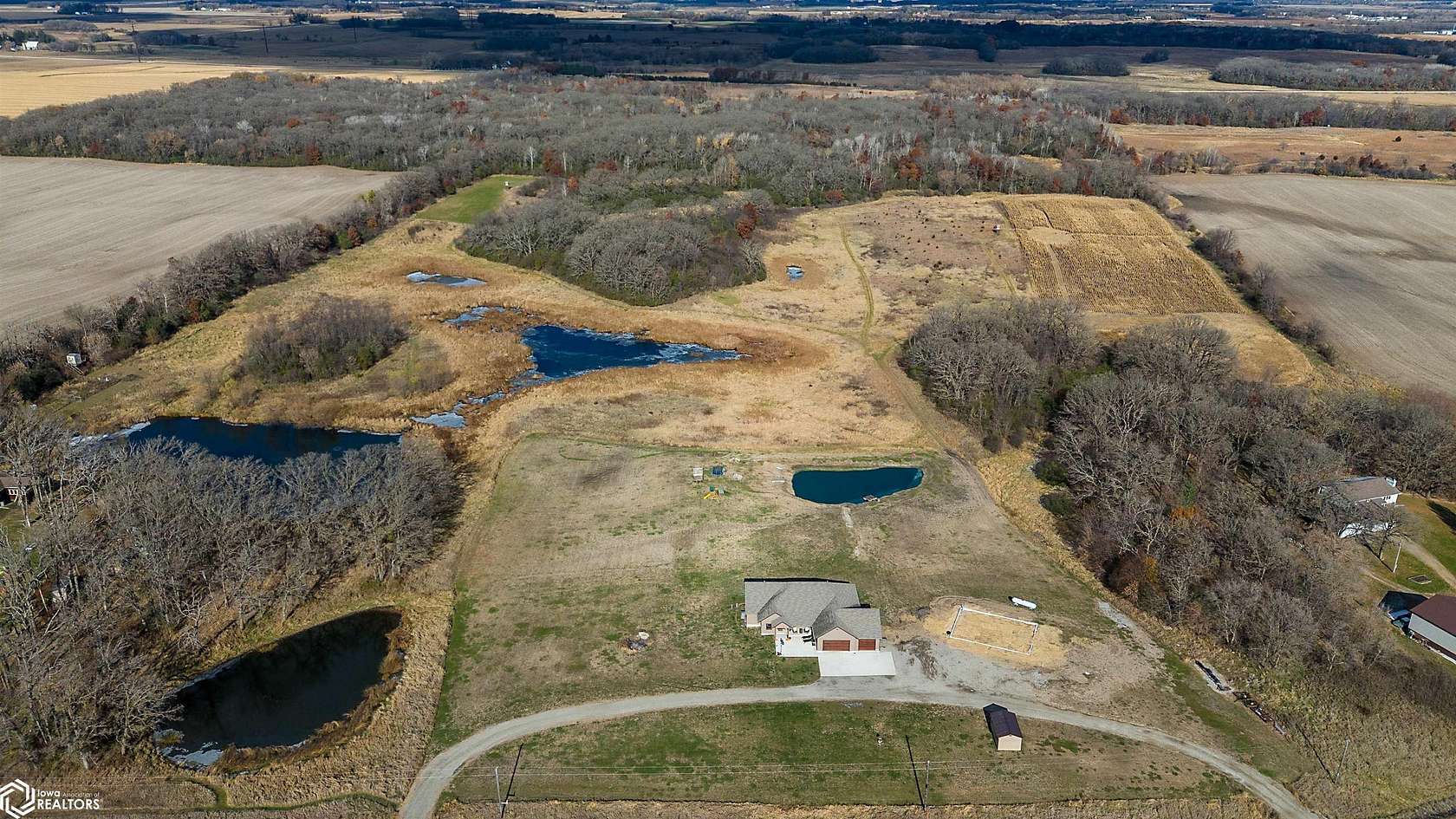 5 Acres of Residential Land with Home for Sale in Northwood, Iowa