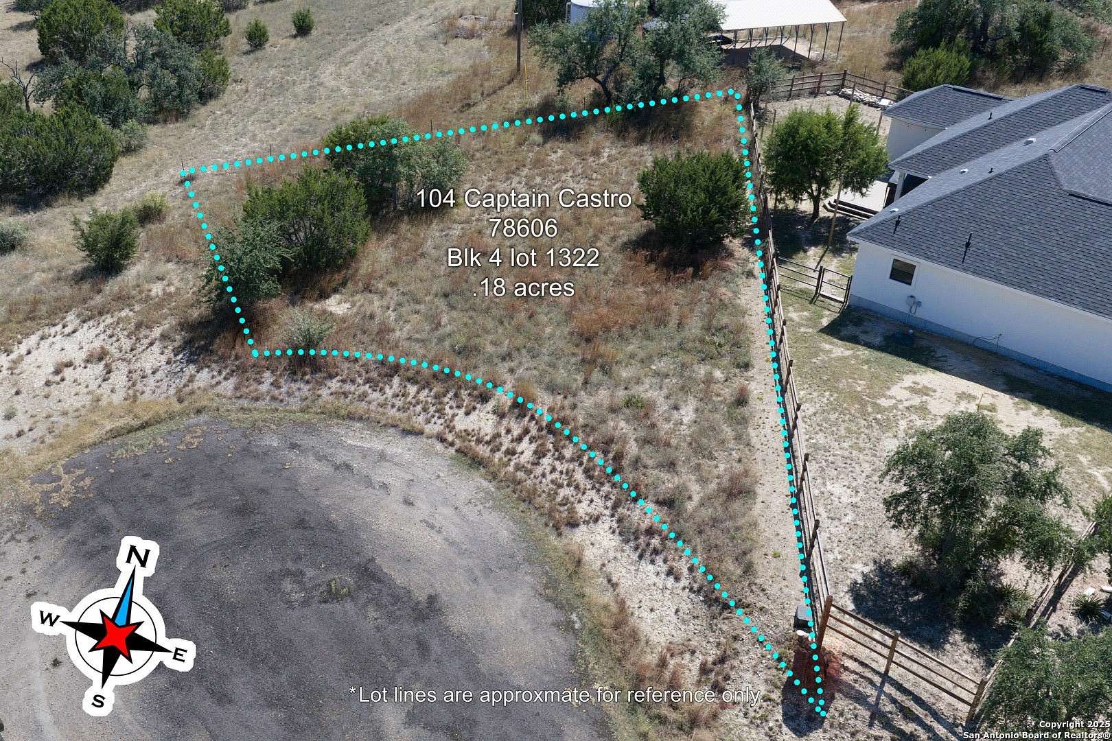 0.18 Acres of Residential Land for Sale in Blanco, Texas
