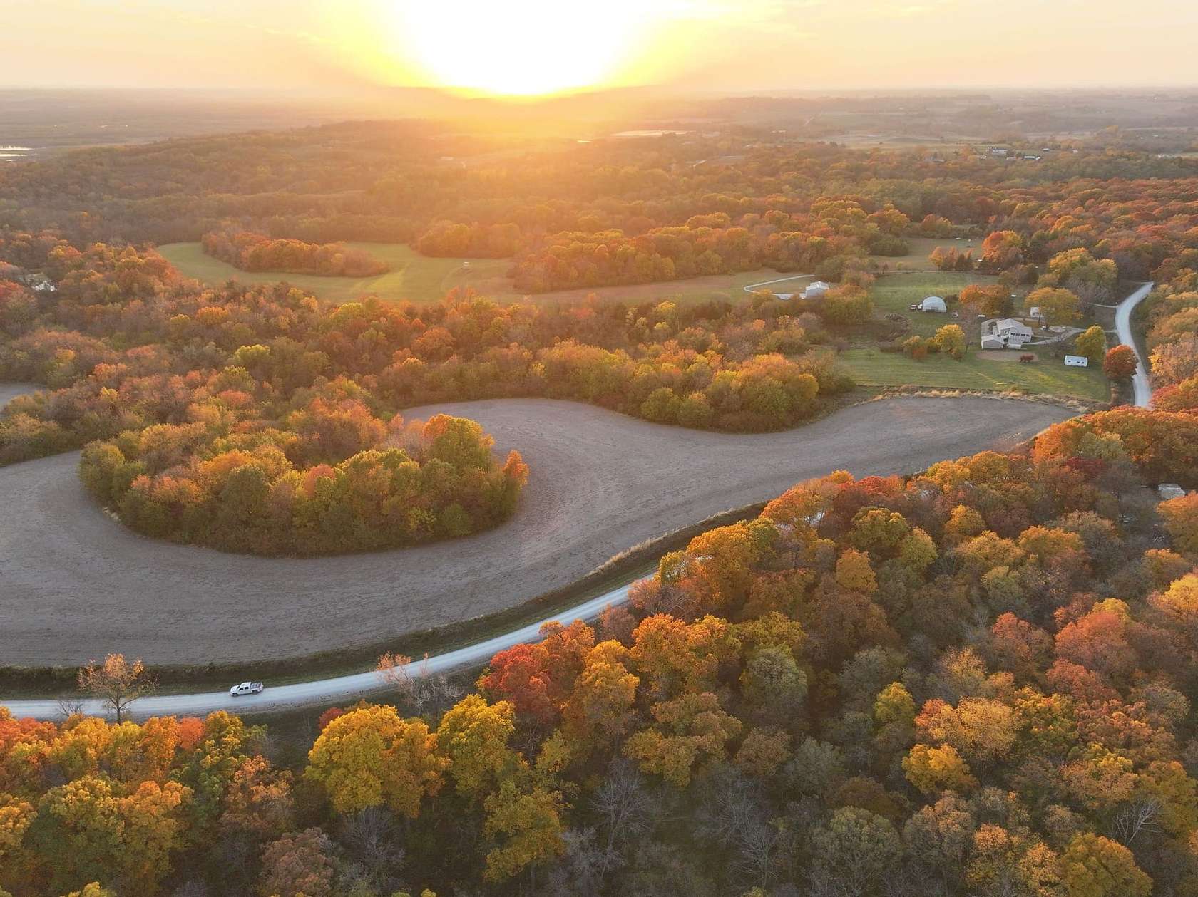 9.26 Acres of Recreational Land for Sale in Swisher, Iowa