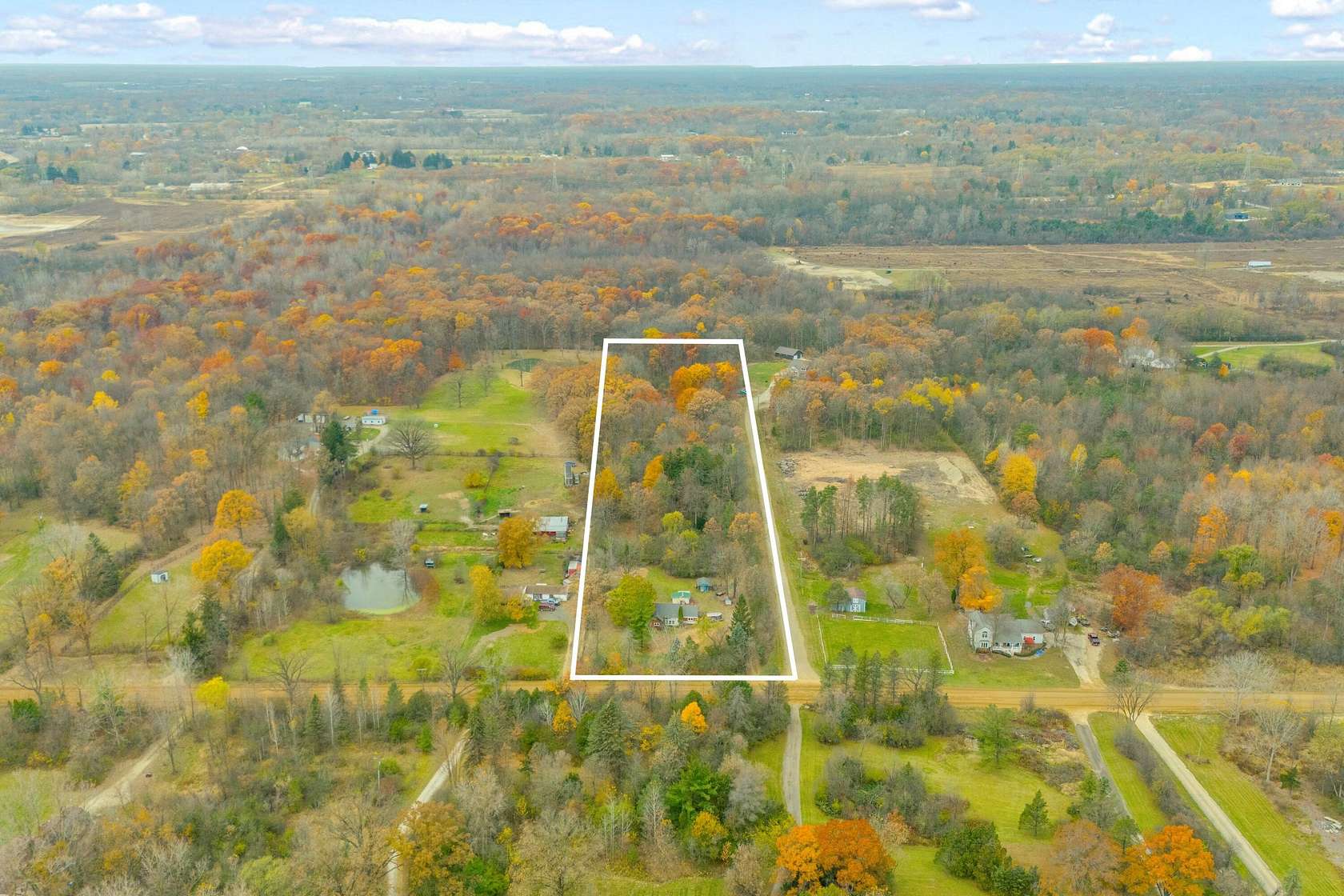 5 Acres of Residential Land for Sale in Northville, Michigan