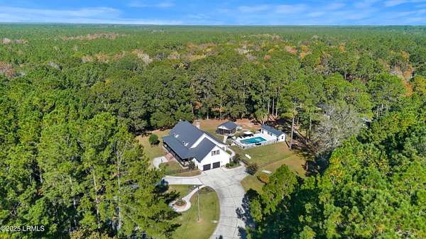 26.6 Acres of Recreational Land with Home for Sale in Hardeeville, South Carolina