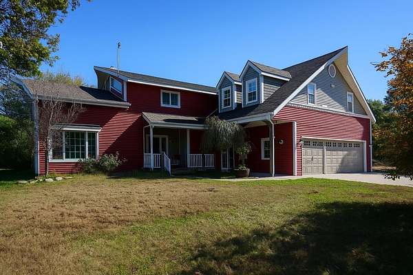 6 Acres of Residential Land with Home for Sale in Towanda, Kansas