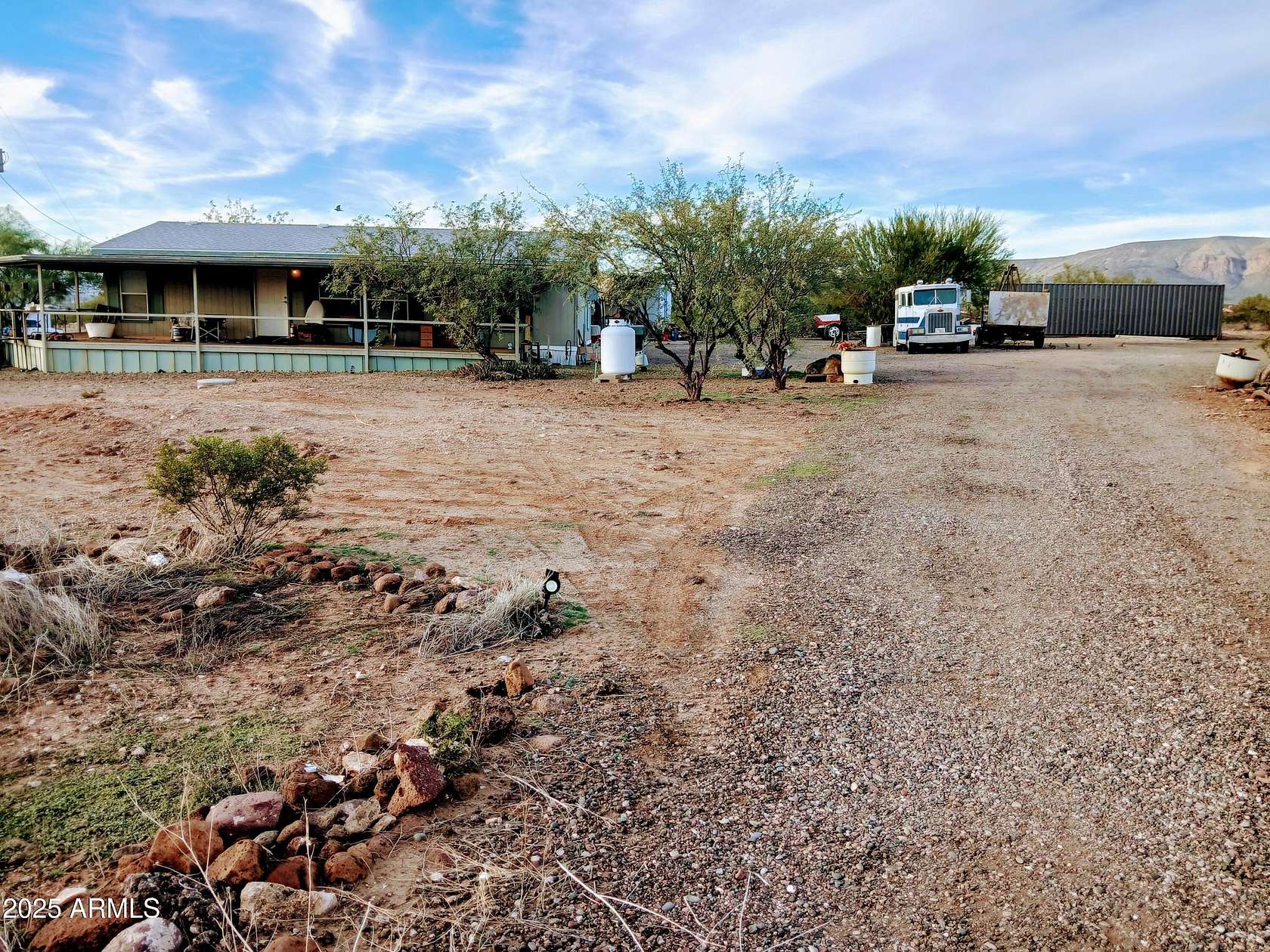 2.5 Acres of Residential Land with Home for Sale in New River, Arizona