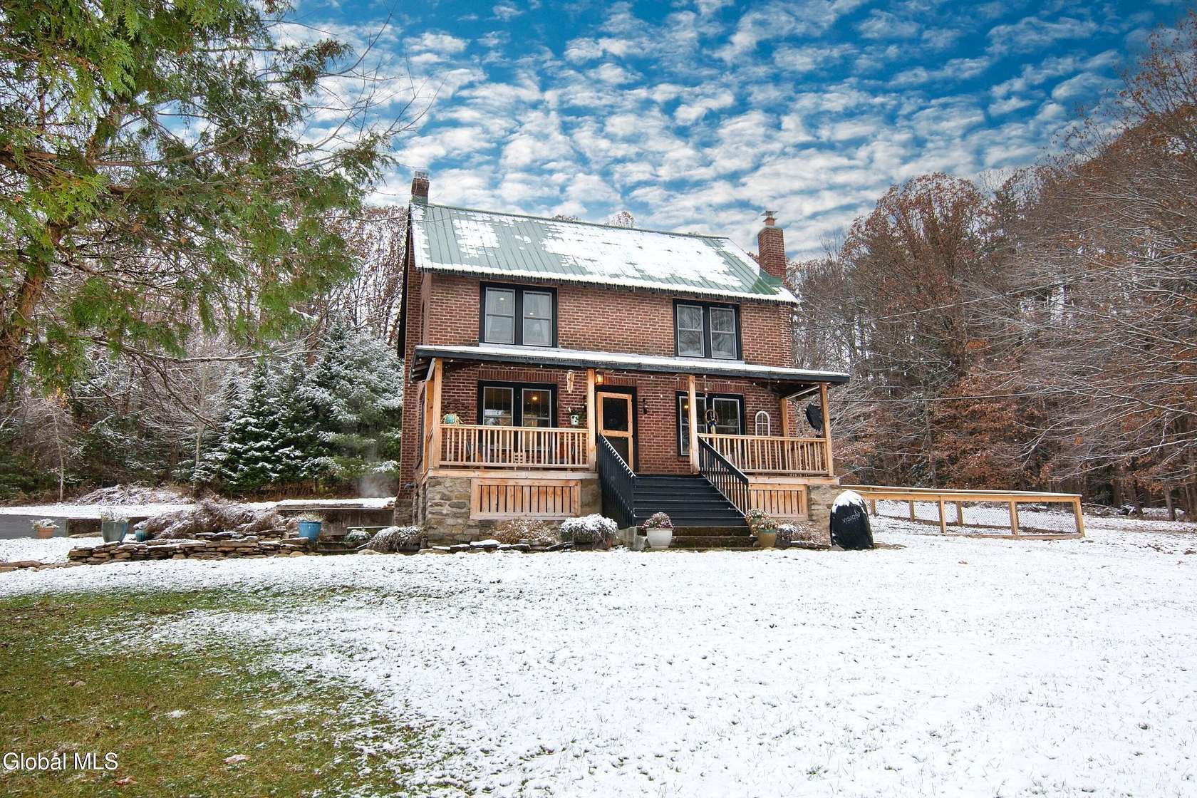 5.15 Acres of Land with Home for Sale in Greenfield Center, New York