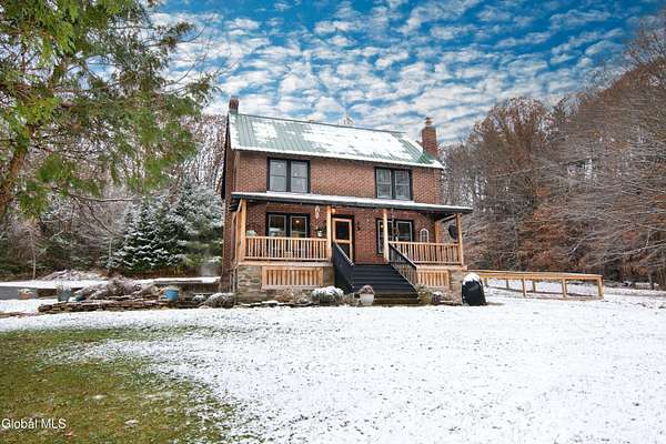 5.15 Acres of Land with Home for Sale in Greenfield Center, New York