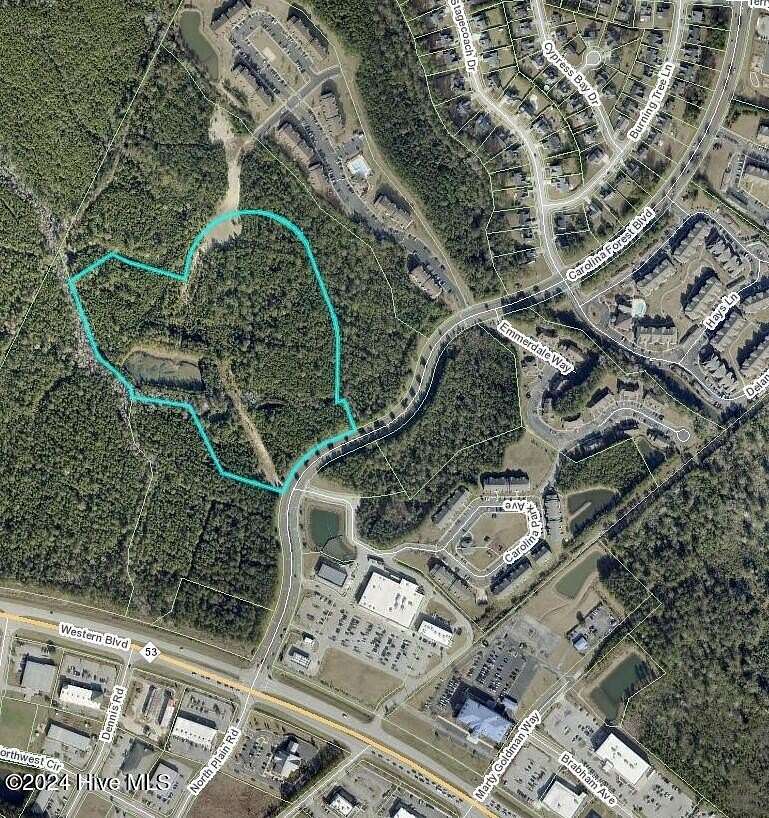 20.3 Acres of Land for Sale in Jacksonville, North Carolina