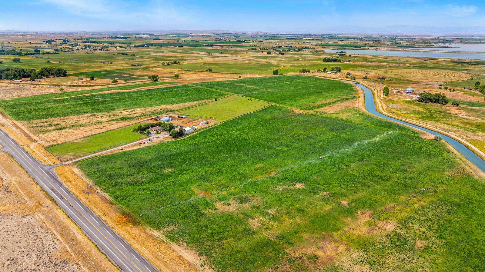 125 Acres of Land with Home for Sale in Kinnear, Wyoming