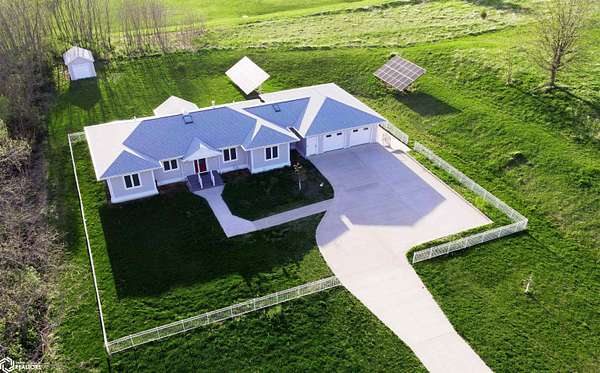 1.56 Acres of Land with Home for Sale in Fairfield, Iowa