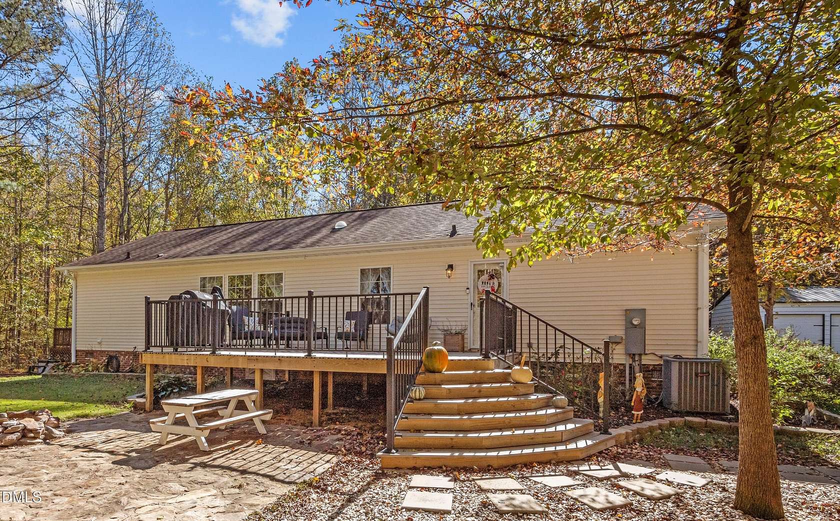 6 Acres of Residential Land with Home for Sale in Hurdle Mills, North Carolina