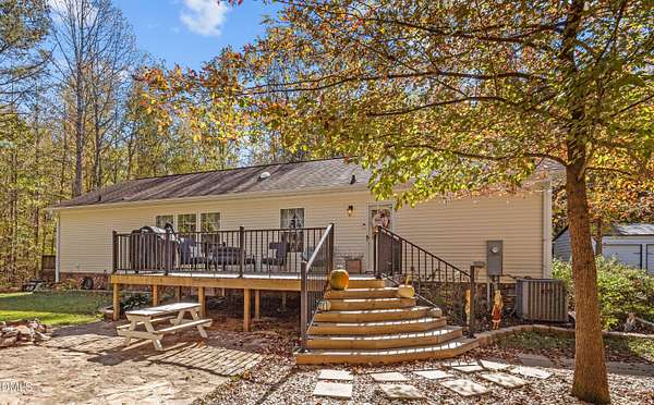 6 Acres of Residential Land with Home for Sale in Hurdle Mills, North Carolina