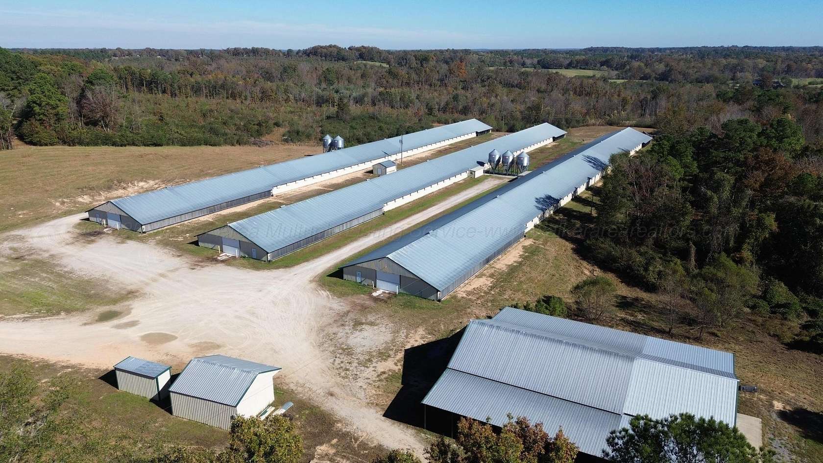 82 Acres of Agricultural Land with Home for Sale in Hackleburg, Alabama