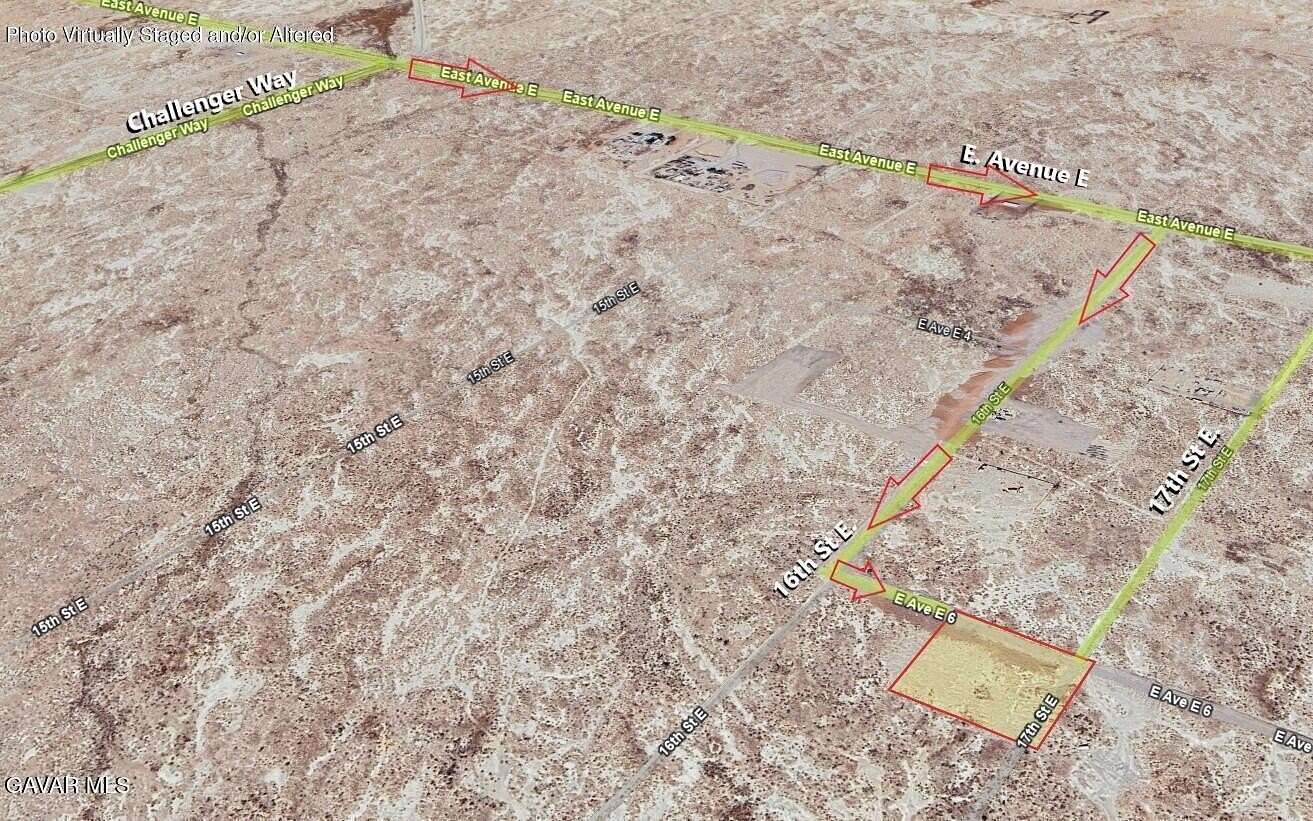 2.55 Acres of Land for Sale in Lancaster, California