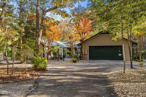 5 Acres of Residential Land with Home for Sale in Stella, North Carolina