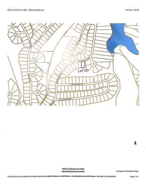 0.51 Acres of Residential Land for Sale in Bella Vista, Arkansas