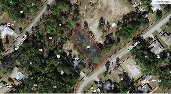 0.38 Acres of Residential Land for Sale in Citrus Springs, Florida